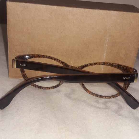 FENDI HAVANA brown frame main image 6